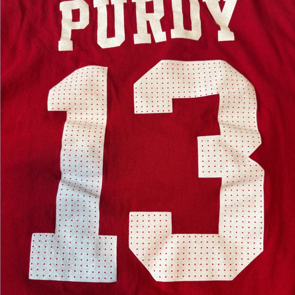 BIG AND TALL! 49ers Purdy Jersey